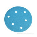 Provided Sample Blue Film Aluminum Oxide Sanding Disc